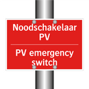 Noodschakelaar PV - PV emergency switch
