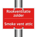 Rookventilatie zolder - Smoke vent attic