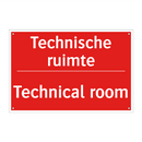 Technische ruimte - Technical room