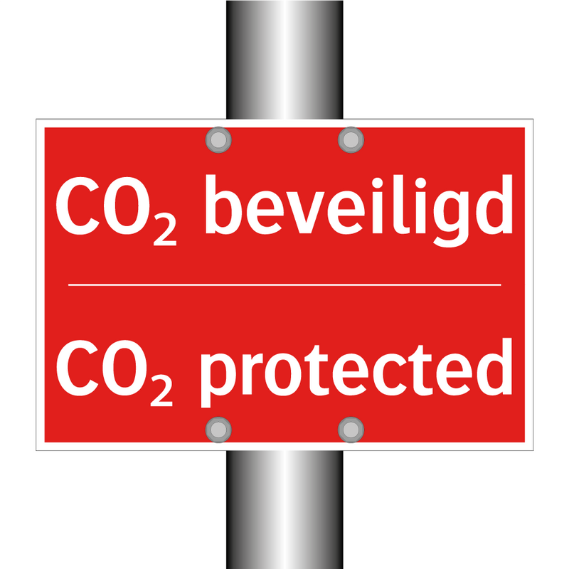 CO₂ beveiligd - CO₂ protected