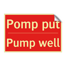 Pomp put - Pump well