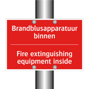 Brandblusapparatuur binnen - Fire extinguishing equipment inside