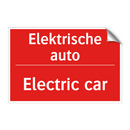 Elektrische auto - Electric car