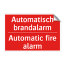 Automatisch brandalarm - Automatic fire alarm