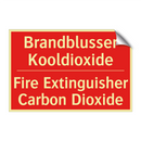 Brandblusser Kooldioxide - Fire Extinguisher Carbon Dioxide