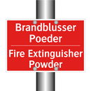 Brandblusser Poeder - Fire Extinguisher Powder