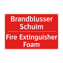 Brandblusser Schuim - Fire Extinguisher Foam