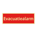 Evacuatiealarm