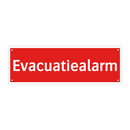 Evacuatiealarm