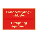 Brandbestrijdings- middelen - Firefighting equipment
