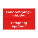 Brandbestrijdings- middelen - Firefighting equipment