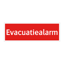 Evacuatiealarm