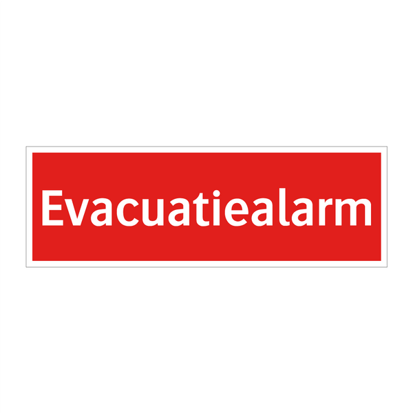 Evacuatiealarm