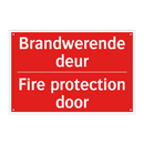 Brandwerende deur - Fire protection door