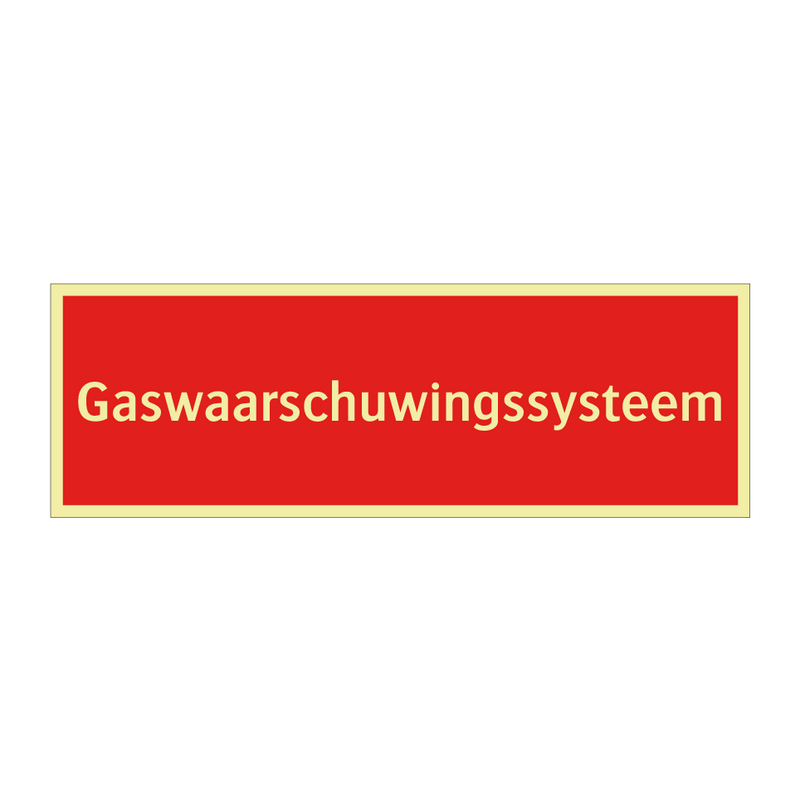 Gaswaarschuwingssysteem