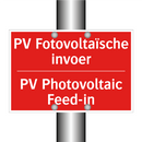 PV Fotovoltaïsche invoer - PV Photovoltaic Feed-in