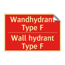 Wandhydrant Type F - Wall hydrant Type F