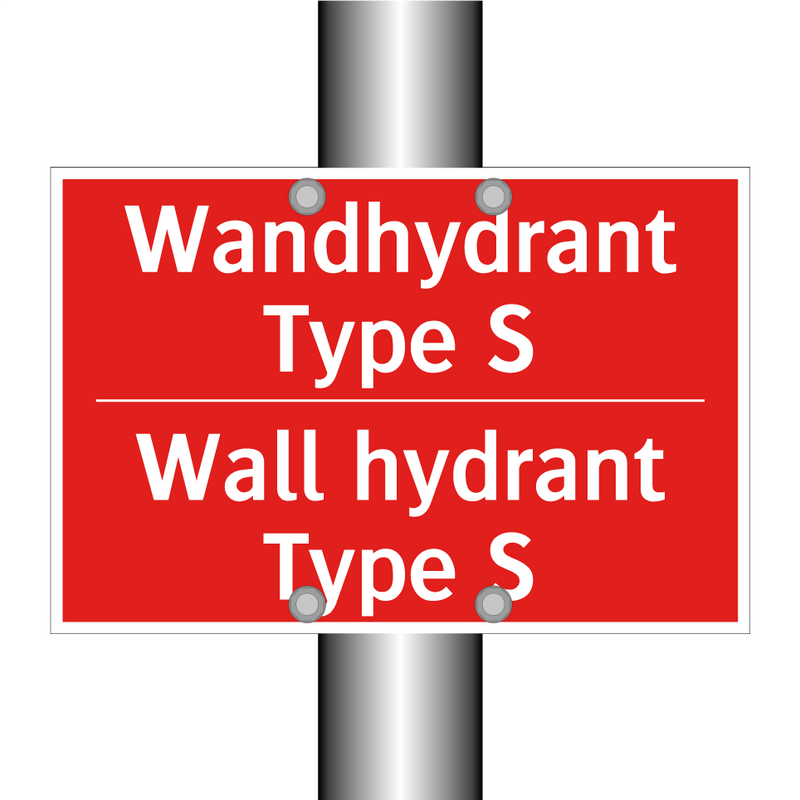 Wandhydrant Type S - Wall hydrant Type S