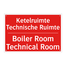 Ketelruimte Technische Ruimte - Boiler Room Technical Room