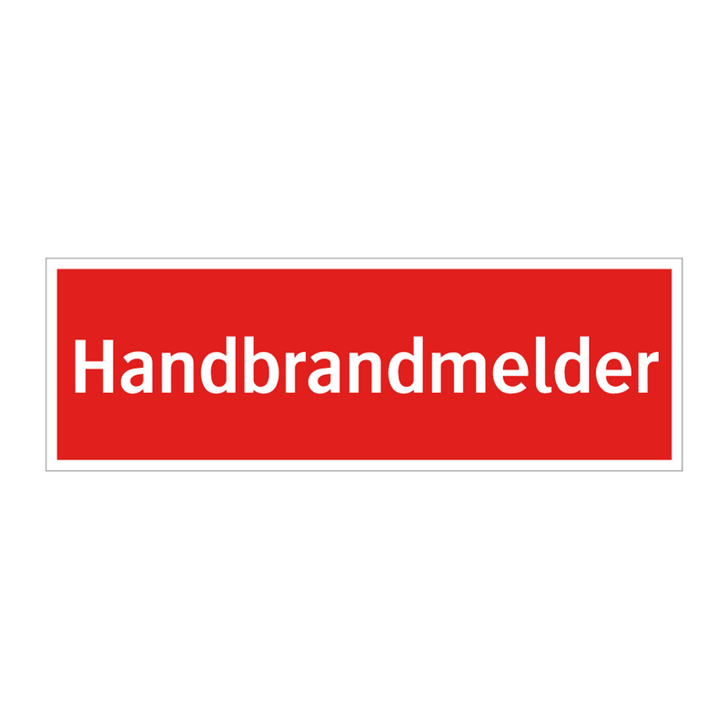 Handbrandmelder