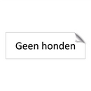 Geen honden & Geen honden & Geen honden
