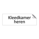 Kleedkamer heren & Kleedkamer heren & Kleedkamer heren