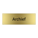 Archief & Archief & Archief