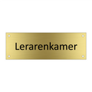 Lerarenkamer & Lerarenkamer & Lerarenkamer