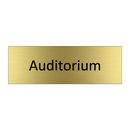 Auditorium & Auditorium & Auditorium & Auditorium & Auditorium & Auditorium