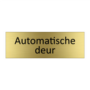 Automatische deur & Automatische deur & Automatische deur & Automatische deur & Automatische deur