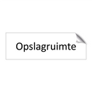 Opslagruimte & Opslagruimte & Opslagruimte