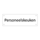 Personeelskeuken & Personeelskeuken & Personeelskeuken