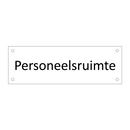 Personeelsruimte & Personeelsruimte & Personeelsruimte
