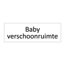 Baby verschoonruimte & Baby verschoonruimte & Baby verschoonruimte & Baby verschoonruimte