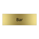 Bar & Bar & Bar