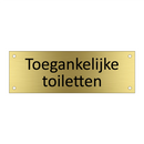 Toegankelijke toiletten & Toegankelijke toiletten & Toegankelijke toiletten