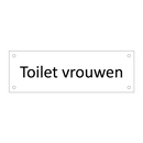Toilet vrouwen & Toilet vrouwen & Toilet vrouwen