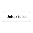 Unisex toilet & Unisex toilet & Unisex toilet