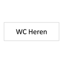 WC Heren & WC Heren & WC Heren & WC Heren & WC Heren & WC Heren