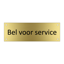 Bel voor service & Bel voor service & Bel voor service