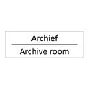 Archief - Archive room & Archief - Archive room & Archief - Archive room & Archief - Archive room