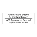 Automatische Externe Defibrillator binnen - AED /…/