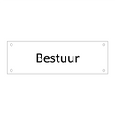 Bestuur & Bestuur & Bestuur