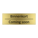 Binnenkort - Coming soon & Binnenkort - Coming soon & Binnenkort - Coming soon