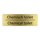 Chemisch toilet - Chemical toilet & Chemisch toilet - Chemical toilet