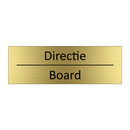 Directie - Board & Directie - Board & Directie - Board & Directie - Board & Directie - Board
