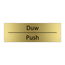 Duw - Push & Duw - Push & Duw - Push