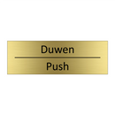 Duwen - Push & Duwen - Push & Duwen - Push & Duwen - Push & Duwen - Push & Duwen - Push