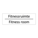 Fitnessruimte - Fitness room & Fitnessruimte - Fitness room & Fitnessruimte - Fitness room
