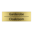 Garderobe - Cloakroom & Garderobe - Cloakroom & Garderobe - Cloakroom & Garderobe - Cloakroom